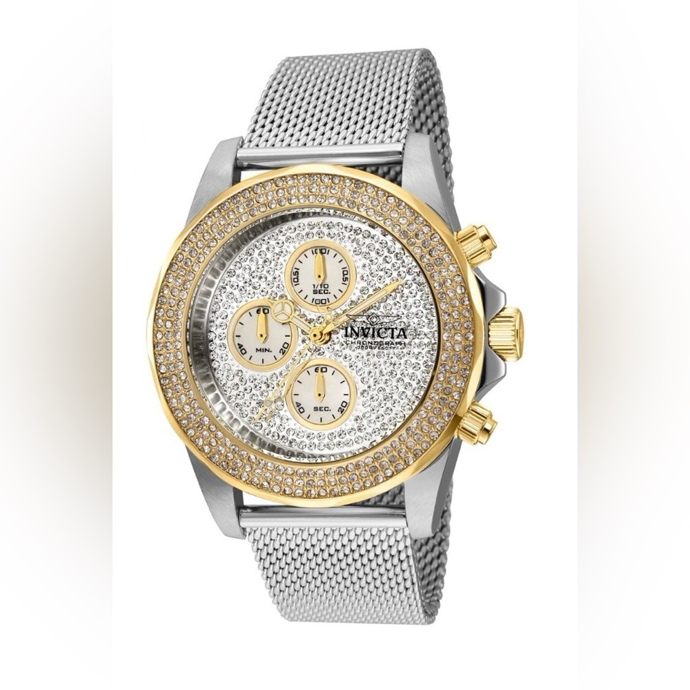 Invicta Pro Diver Men's Watch w/ Mother of Pearl Dial - 43mm, Steel (31568)